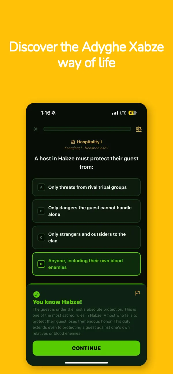 Adyghe Xabze lesson on hospitality and core values